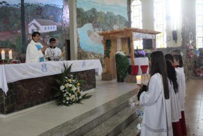 Missa de aÃ§Ã£o de graÃ§as encerrou as celebraÃ§Ãµes da 37Âª ediÃ§Ã£o da Festa em louvor a N. Sra. Aparecida de Laranjeiras do Sul
